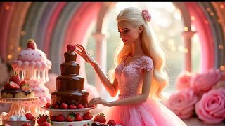 Barbie Barbie Foodie Queen song Barbie song Barbie Baking Cakes Nursery Rhymes [upl. by Hoskinson]