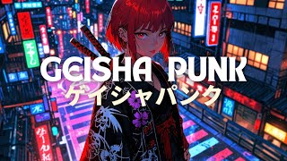 geisha punk lofi and anime  live wallpaper 4k [upl. by Vtehsta389]