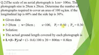 SurveyingII Unit No5 Photogrammetry Session 3 [upl. by Drolet]