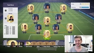 FUT CHAMPIONS TOP 100 GAMEPLAY TEAM amp TACTICS  PLAYING FROM THE HASTHAG HQ [upl. by Nanreh]