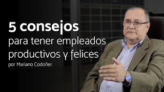 Estratek  5 consejos para tener empleados felices y productivos [upl. by Lore]