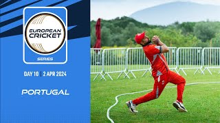 🔴 ECS Portugal 2024  Day 10  T10 Live Cricket  European Cricket [upl. by Kolosick842]