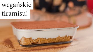 Przepis na WEGAŃSKIE TIRAMISU Jak zrobić ten klasyk  WegeTuba [upl. by Farmelo798]