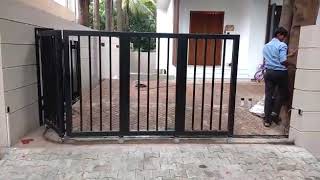 Automatic Curve Sliding Gate [upl. by Deehsar]