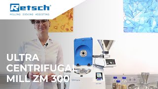 Ultra Centrifugal Mill ZM 300  Introduction RETSCH rotormill laboratoryinstruments [upl. by Nysila]