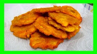 COMO HACER PATACONES O TOSTONES DELICIOSOSNUEVA SERIE COMIDA BÁSICA COSTEÑALOS ROLES DE EDY [upl. by Edniya313]