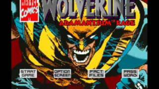 Wolverine Adamantium Rage SNES Password Screen [upl. by Anirbak]