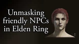 Elden Ring  The NPCs have unique faces again [upl. by Evanne90]