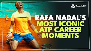 Rafael Nadals Most ICONIC ATP Career Moments 🏆 [upl. by Buford271]