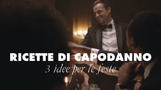 Ricette di Capodanno 3 idee per le feste [upl. by Thorwald]