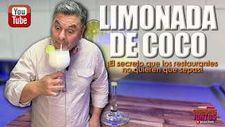 ¡Como hacer una quotLIMONADA DE COCOquot casera  Gustavo Osorio [upl. by Atkinson]