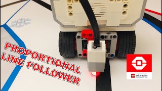 Proportional Line Follower in EV3 Classroom [upl. by Llenyar]