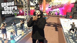 GTA 5 PLAY AS DRAKE MOD  PERFORM AT CONCERT GTA 5 Mods [upl. by Ahsekram]