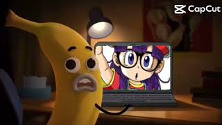 Banana Joe is watching the Arale Norimaki video [upl. by Eilerua]