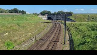 NMBS Trein MS96 BombardierAlstom Intercity IC29 richting Landen via Leuven te Nossegem [upl. by Anaher]