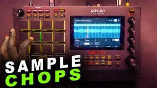 Make FIRE Beats FAST by Chopping Samples on Akai MPC Live 2 [upl. by Adoree]