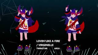 LOVINLIKE A FIRE  VIRGINELLE【パラパラ】 [upl. by Horatia]