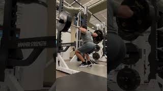 Weighted squats 5 reps 185 lbs [upl. by Uphemia]