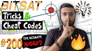 😱BITSAT 2021 Jugaad Tricks 100 Working🔥🔥🔥 BITSAT Physics Tricks🤩🙌  Tricks amp Cheat Codes 200 [upl. by Bianchi]