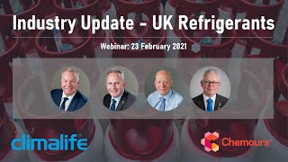 Industry Update  UK Refrigerants Webinar by Climalife UK February 2021 [upl. by Towne325]