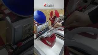 Manual Die Cutting Embossing Disc Letterpress Printing Press Machine [upl. by Yleoj755]