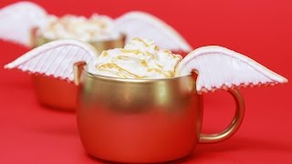 GOLDEN SNITCH CARAMEL APPLE CIDER  NERDY NUMMIES [upl. by Annaihr]