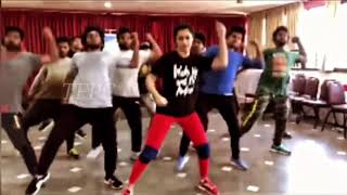 Apsara Rani Dance Practice Video For D Company Movie KHATAM Song  RGV  TFPC [upl. by Enihpets521]