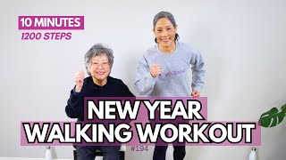 10 Minute Walking Workout for Seniors Beginner Friendly  Gentle Walk [upl. by Lladnor]