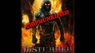 Façade  Disturbed  Chipmunkified  Lyrics [upl. by Annahsed945]