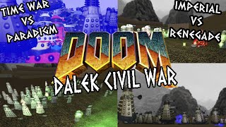 A Dalek Civil War Playing Out In A Doom Mod [upl. by Glassco]