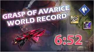 Grasp Of Avarice Speedrun WR in 652 [upl. by Shayla]