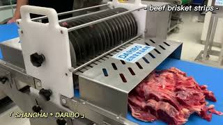 Dicer for fresh meat chicken breast cutter [upl. by Onitsirc]