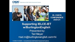 Supporting IELCE IET with BurlingtonEnglish [upl. by Nauht]