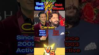 Vivek Oberoi vs Riteish Deshmukh Comparison Video [upl. by Ardna]