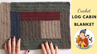 Log Cabin Blanket Tutorial [upl. by Allwein]