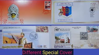 Special Cover Collection  Cancellation by the India Post 🇮🇳 [upl. by Naro]