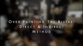 Over Painting a Bistre Direct amp Indirect Method to Build Textures [upl. by Woodward]