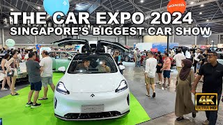 Singapores Biggest Car Show  The Car Expo 2024 [upl. by Navada274]