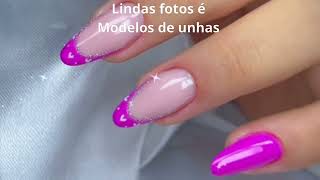 unhas decoradas fotos é Modelos de unhas para se inpirar [upl. by Blanka]