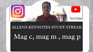 mag carb mag mur mag phos Allens keynotes study streak [upl. by Nuhs]