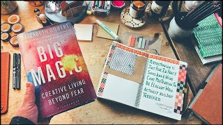 Lessons Learned from Big Magic by Elizabeth Gilbert  annotating nonfiction about creative mindset [upl. by Fabio696]