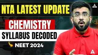 NEET Chemistry 2024 Syllabus Decoded  Must watch ⏰  Nitesh Devnani [upl. by Fairbanks]