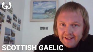 WIKITONGUES Àdhamh speaking Scottish Gaelic [upl. by Anoet60]