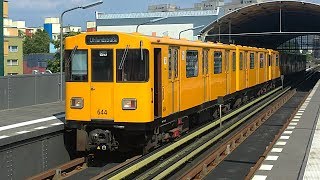 UBahn Berlin Typ A3L82 in Prinzenstraße U1 720p ᴴᴰ [upl. by Kristo]