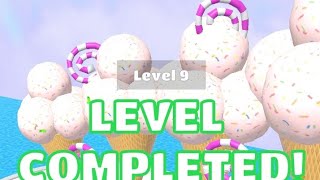 I made a very big ice cream ball in this game icecreamrace [upl. by Ailito]