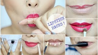 Lipstick Hacks EVERY Girl Should Know [upl. by Wrench]