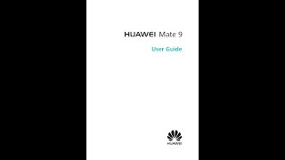 HUAWEI MATE 9 MHAL09 03 PDF MANUAL [upl. by Prouty]