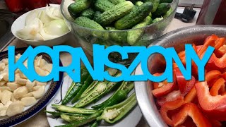 KORNISZONY NA OSTRO 3 PRZEPISYPIKANTNE KORNISZONY🥒🌶️ spicy gherkins [upl. by Singband]