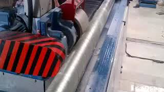 Filament Winding Pipe Grinding Machine By SVS Hydraulics Pvt Ltd [upl. by Nosdrahcir]