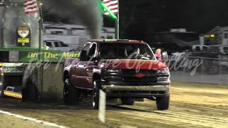 Truck Pulling Sullivan Motorsports Street Diesel Trucks Clinton County Fair Wilmington OH 2024 [upl. by Menell]